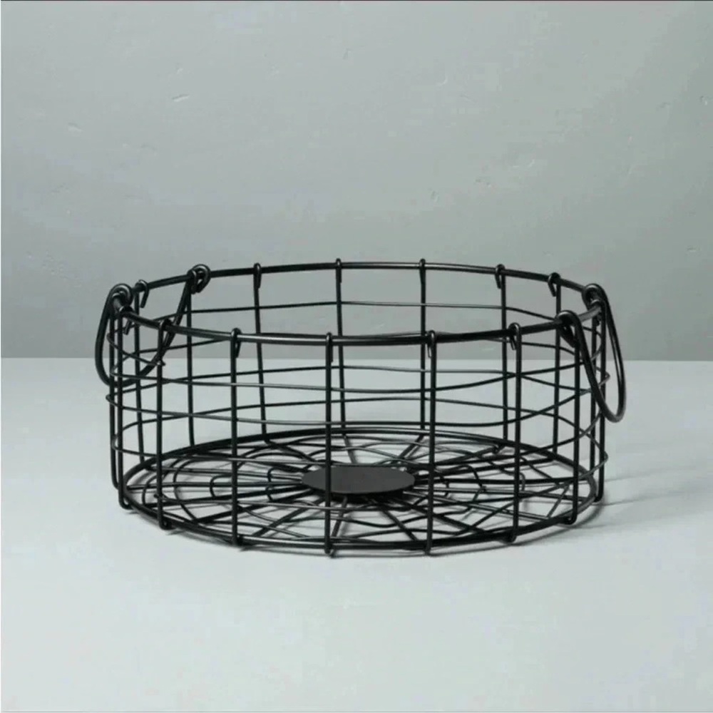 NWOT Hearth & Hand Wire Storage Basket with Handles